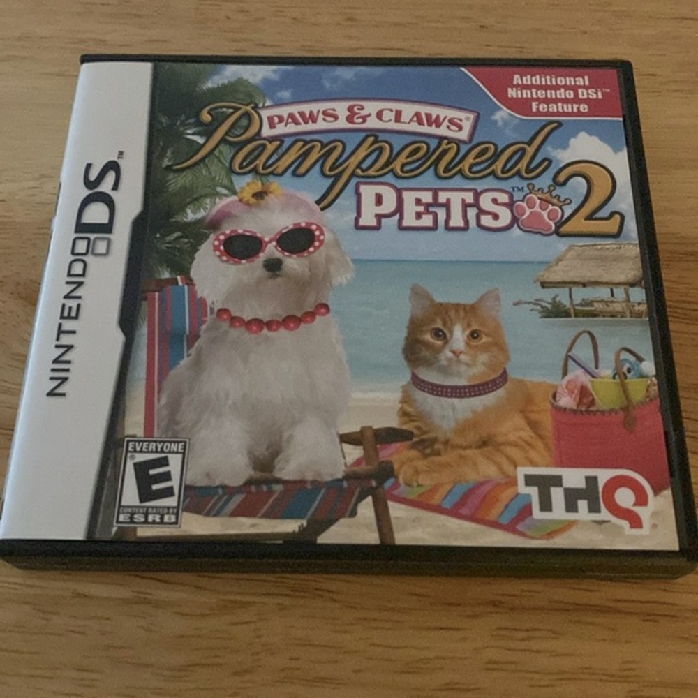 Nintendo DS Paws and Claws Pampered Pets 2 game